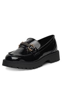 DeeZee Loafersy 23038T235 Czarny. Kolor: czarny. Materiał: syntetyk, materiał