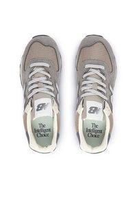 New Balance Sneakersy U574SNV W Szary. Kolor: szary. Materiał: nubuk, skóra. Model: New Balance 574 #3