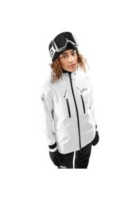 SIROKO - Kurtka snowboardowa damska W5-W Megeve. Kolor: biały. Sport: snowboard #1