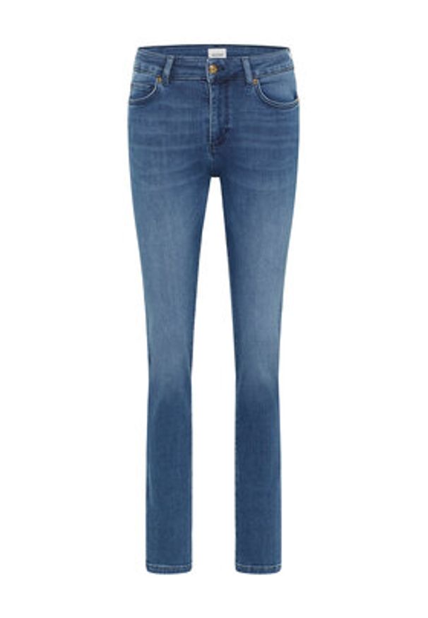Mustang Jeansy Crosby 1013592 Granatowy Slim Fit. Kolor: niebieski