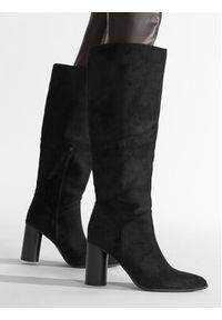 Jenny Fairy Kozaki LS5784-02 Czarny. Kolor: czarny. Materiał: materiał #4