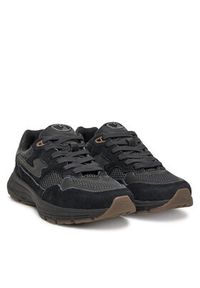 S.W.C Stepney Workers Club Sneakersy Amiel S-Strike YP03110 Czarny. Kolor: czarny. Materiał: skóra, zamsz #5