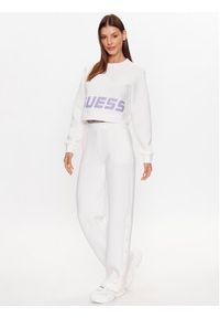 Guess Bluza V3YQ02 K7UW2 Granatowy Oversize. Kolor: niebieski. Materiał: wiskoza #5