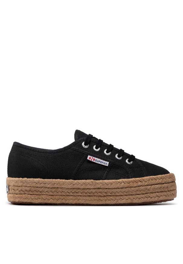 Espadryle Superga. Kolor: czarny