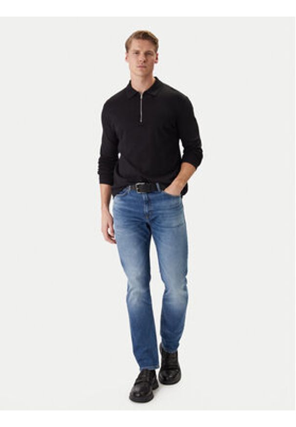 Hugo - HUGO Jeansy 50555181 Niebieski Regular Fit. Kolor: niebieski