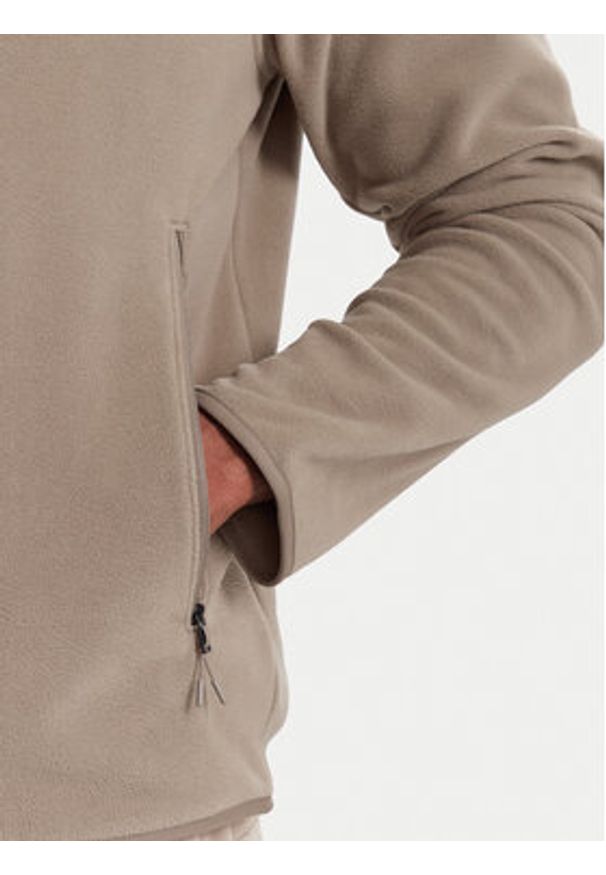 The North Face Polar Glacier NF0A8D0R Beżowy Regular Fit. Kolor: beżowy. Materiał: syntetyk