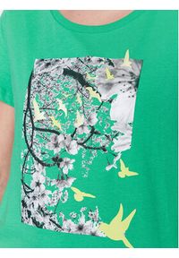 Fransa T-Shirt 20611872 Zielony Regular Fit. Kolor: zielony. Materiał: bawełna #3