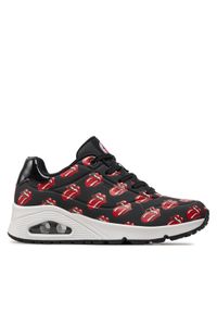 skechers - Skechers Sneakersy Uno-Say It Loud 177964/BKRD Czarny. Kolor: czarny. Materiał: materiał #1