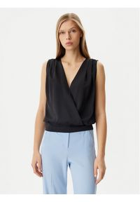 Rinascimento Bluzka CFC0122616003 Czarny Regular Fit. Kolor: czarny. Materiał: syntetyk #1