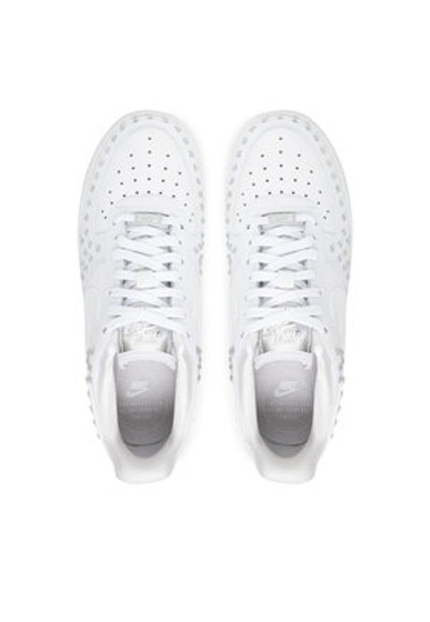 Nike Sneakersy Nike Air Force 1 '07 XX Studded Biały. Kolor: biały. Materiał: skóra. Model: Nike Air Force