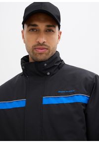 bonprix - Wodoodporna kurtka funkcjonalna z odpinanym kapturem. Kolor: czarny. Sezon: zima. Styl: sportowy #2