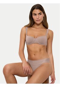 Triumph Biustonosz balkonetka Make-Up Illusion 10217849 Brązowy. Kolor: brązowy. Materiał: syntetyk #5