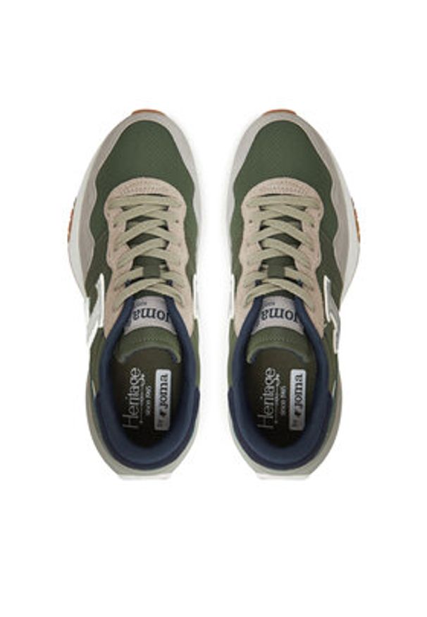 Joma Sneakersy C.367 2515 C367S2515 Khaki. Kolor: brązowy. Materiał: materiał