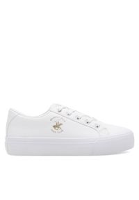 Beverly Hills Polo Club Sneakersy BHPC040W Biały. Kolor: biały. Materiał: materiał #1