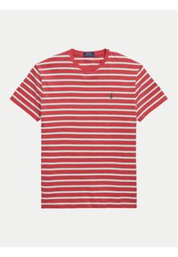 Polo Ralph Lauren T-Shirt 710938134005 Czerwony Slim Fit. Typ kołnierza: polo. Kolor: czerwony. Materiał: bawełna #3