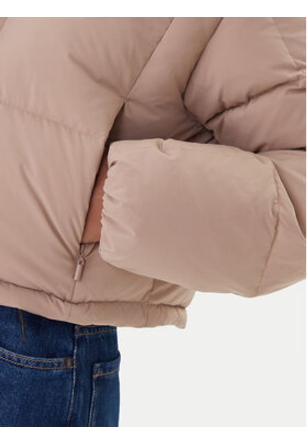 Tommy Jeans Kurtka puchowa Alaska DW0DW21624 Beżowy Regular Fit. Kolor: beżowy. Materiał: syntetyk