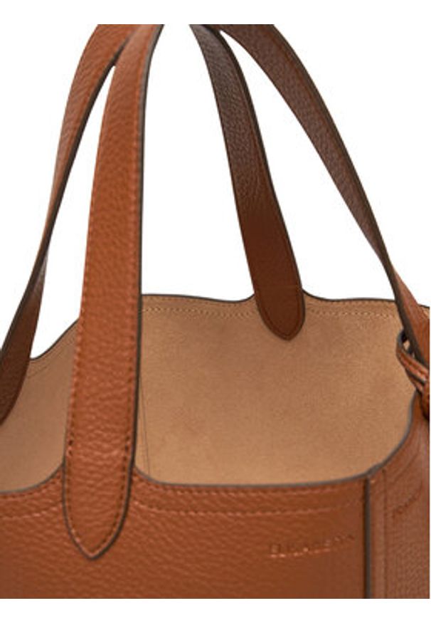 Elisabetta Franchi Torebka BS-93A-52E2-V390 Brązowy. Kolor: brązowy. Materiał: skórzane