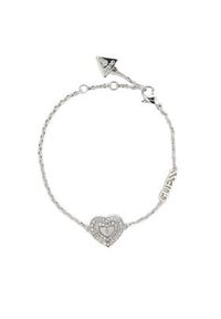 Guess Bransoletka JUBB04 031JW Srebrny. Materiał: srebrne. Kolor: srebrny #2