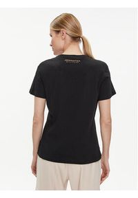 Aeronautica Militare T-Shirt 241TS2233DJ510 Czarny Regular Fit. Kolor: czarny. Materiał: bawełna #3