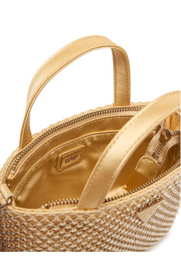 Guess Torebka Tasmin Mini HWRG99 31750 Złoty. Kolor: złoty