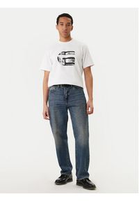 G-Star RAW - G-Star Raw T-Shirt G Icon Graphic D28823-E385 Biały Regular Fit. Kolor: biały. Materiał: bawełna #4