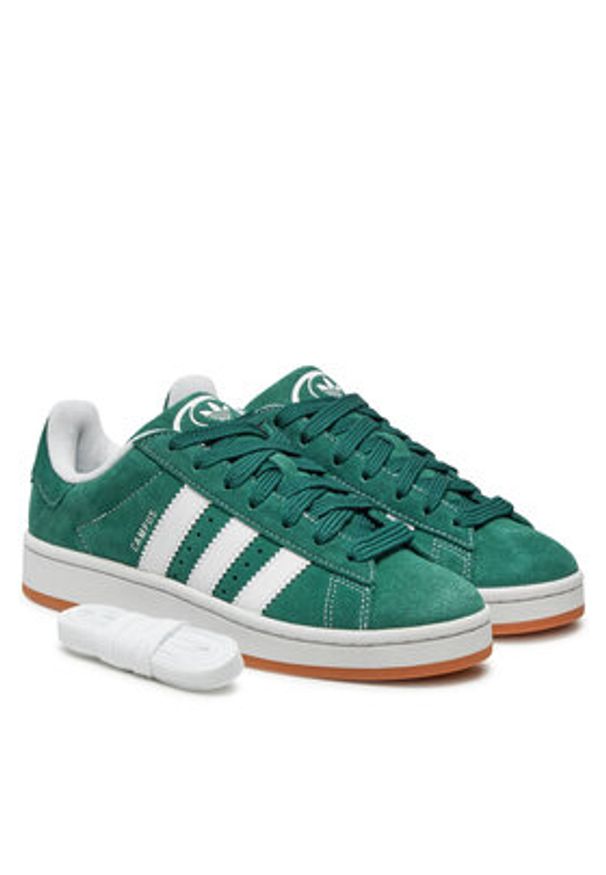 Adidas - adidas Sneakersy Campus 00S IH7492 Zielony. Kolor: zielony. Materiał: zamsz, skóra. Model: Adidas Campus