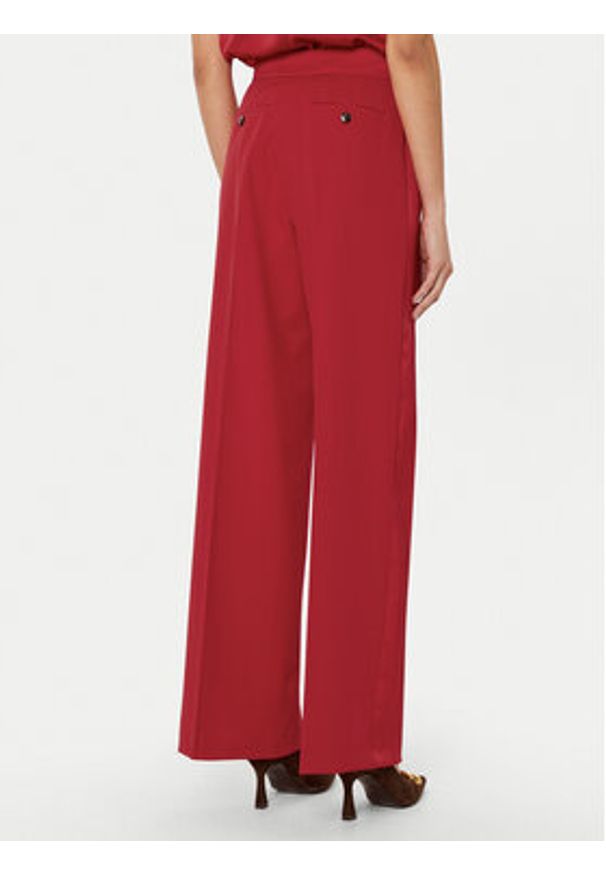 MAX&Co. Spodnie materiałowe 2516131041200 Czerwony Regular Fit. Kolor: czerwony. Materiał: syntetyk