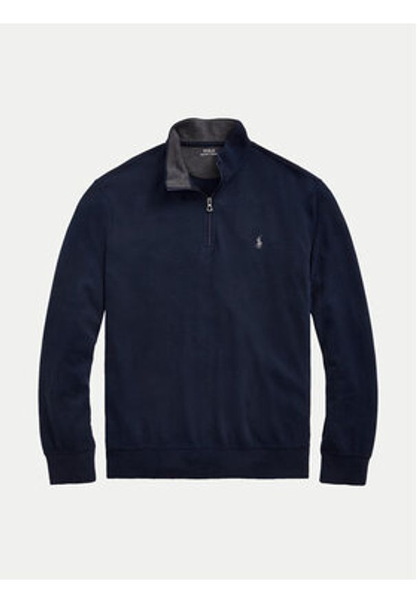 Polo Ralph Lauren Bluza 710812963003 Granatowy Regular Fit. Typ kołnierza: polo. Kolor: niebieski. Materiał: bawełna