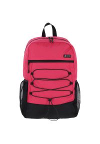 4f - Plecak dziecięcy 4F JWSS25ABACU40454S - różowy. Kolor: różowy. Materiał: materiał, guma. Wzór: aplikacja #1
