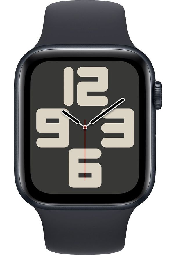 APPLE - Watch Apple Watch SE2 (2024) GPS 44mm Midnight Aluminium Case with Sport Band M/L - Midnight. Styl: sportowy