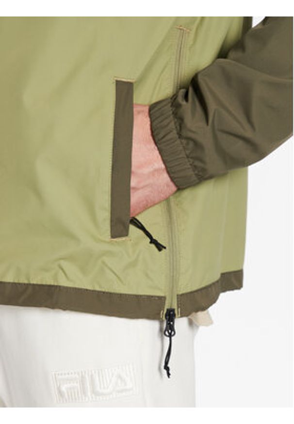 Billabong Kurtka anorak Windswell ABYJK00117 Zielony Regular Fit. Kolor: zielony. Materiał: syntetyk