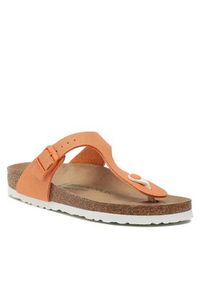 Birkenstock Japonki Gizeh 1025560 Pomarańczowy. Kolor: pomarańczowy. Materiał: materiał #3