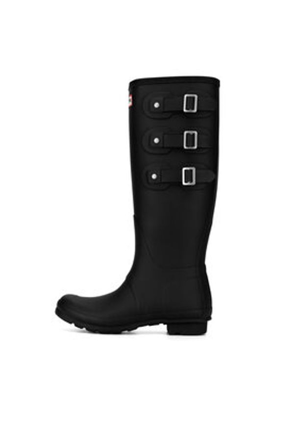 Hunter Kalosze WFT2289RMA-BLK Czarny. Kolor: czarny. Materiał: kauczuk