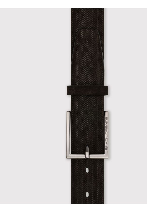 Pako Lorente - PAKO LORENTE – Pasek męski P22SF-PX-030-A-0. Materiał: skóra. Styl: klasyczny, casual