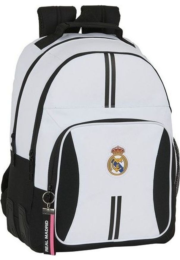 Real Madrid Plecak szkolny Real Madrid C.F. Biały Czarny. Kolor: czarny, biały, wielokolorowy