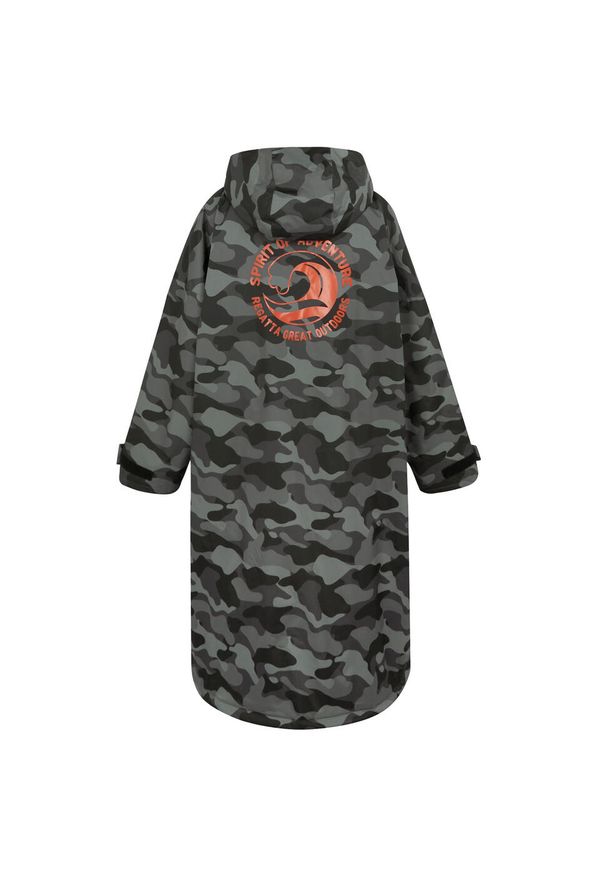 Regatta - Szlafrok Unisex Camo Dla Dorosłych. Kolor: czarny, szary, wielokolorowy. Sport: turystyka piesza