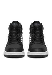 Adidas - adidas Sneakersy HOOPS 3.0 MID GW3020 Czarny. Kolor: czarny. Materiał: materiał #6