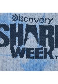 Stance Skarpety wysokie unisex Shark Week A556C22SHA Niebieski. Kolor: niebieski. Materiał: materiał