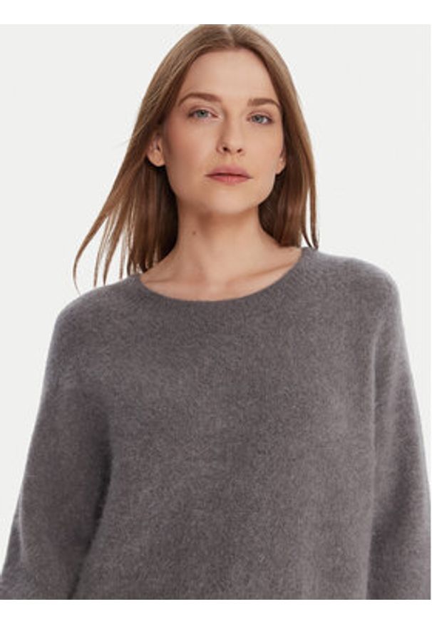 Kontatto Sweter 3M0863C Szary Relaxed Fit. Kolor: szary. Materiał: syntetyk