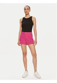 JDY Szorty jeansowe Avery 15322145 Różowy Regular Fit. Kolor: różowy. Materiał: bawełna