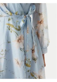 Rinascimento Sukienka koktajlowa CFC0128000003 Niebieski jasny Regular Fit. Kolor: niebieski. Materiał: lyocell. Styl: wizytowy #5