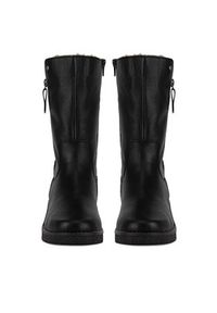 Rieker Kozaki Y4653-00 Czarny. Kolor: czarny. Materiał: skóra #2
