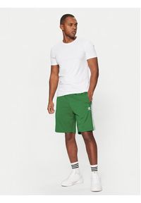 Adidas - adidas Szorty sportowe adicolor Firebrid IM9420 Zielony Regular Fit. Kolor: zielony. Materiał: syntetyk. Styl: sportowy #3