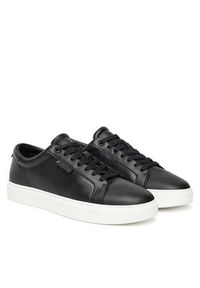 Calvin Klein Sneakersy Clean Cup Low Laceup Perf Lth HM0HM01870 Czarny. Kolor: czarny. Materiał: skóra #3