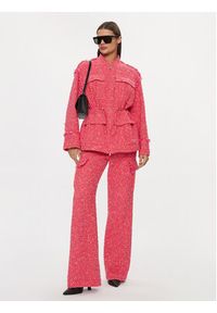 Patrizia Pepe Kurtka przejściowa 8O0113/A376-F592 Różowy Regular Fit. Kolor: różowy. Materiał: bawełna #3