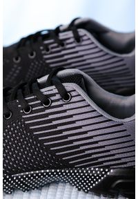 Casu - Czarne buty sportowe sznurowane casu ch017-2/8. Kolor: czarny, szary, wielokolorowy #1
