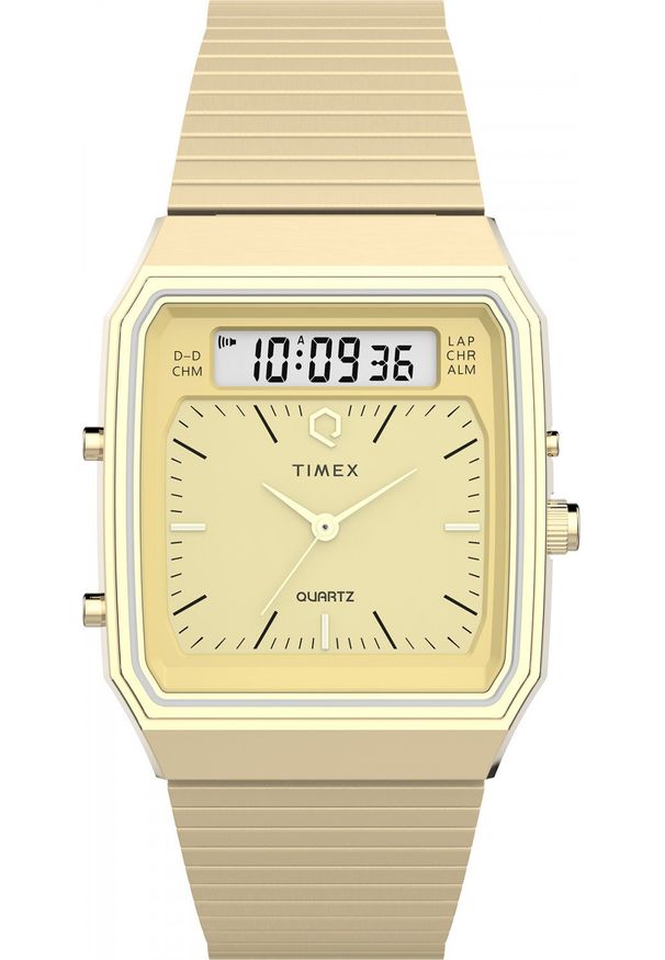 Zegarek męski Timex TW2Y06000 złoty. Kolor: złoty
