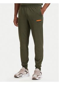 EA7 Emporio Armani Dres 7M002424 AF13512 U7014 Zielony Slim Fit. Kolor: zielony. Materiał: bawełna #6