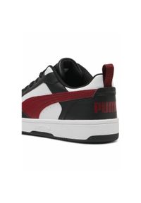 Puma - Buty do chodzenia męskie PUMA Rebound V6 Low. Kolor: biały, czerwony, wielokolorowy. Sport: turystyka piesza