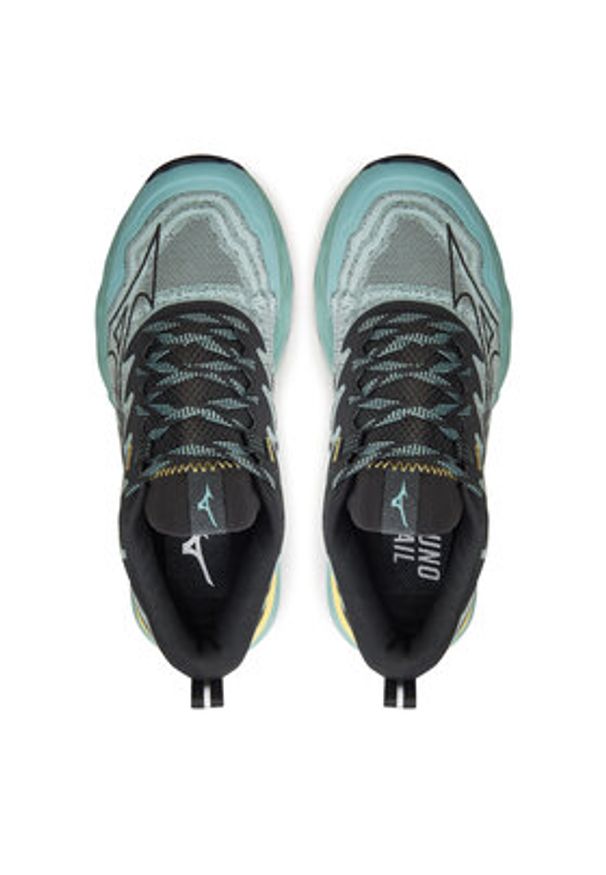 Mizuno Buty do biegania Wave Daichi 8 J1GK2471 Turkusowy. Kolor: turkusowy. Materiał: materiał. Model: Mizuno Wave